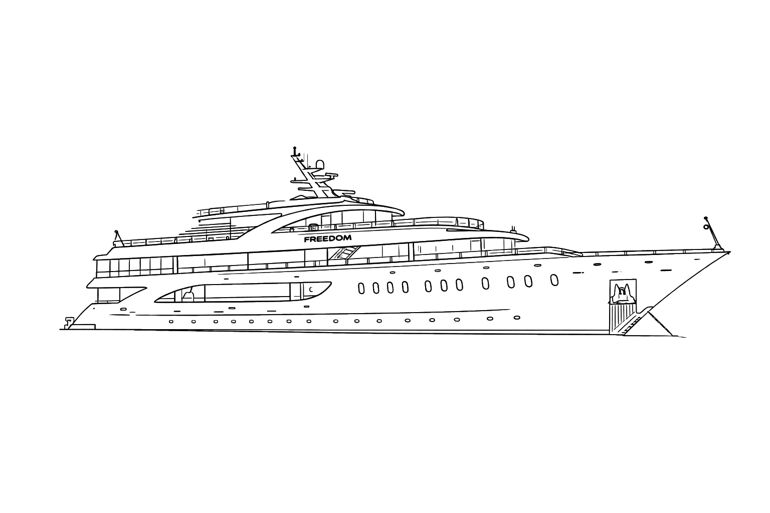 Super Yacht Freedom
